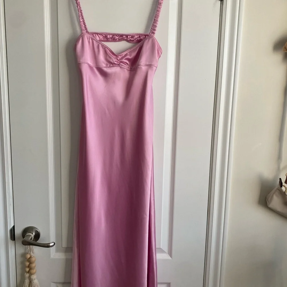 Zara Pink Maxi Dress - Picture 3 of 6